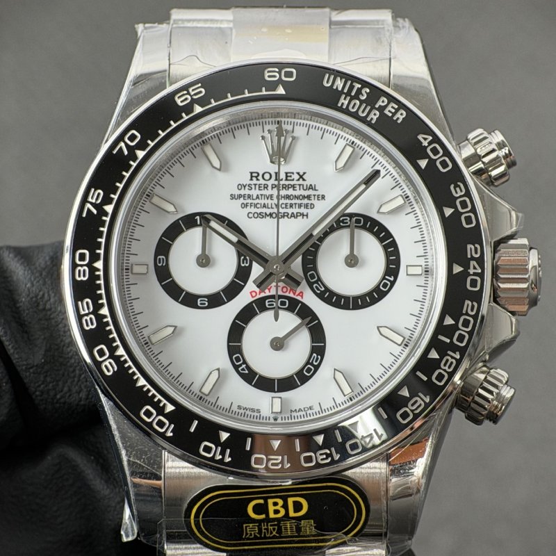 Мужские часы 40 мм Rolex Cosmograph Daytona с механизмом 4131
