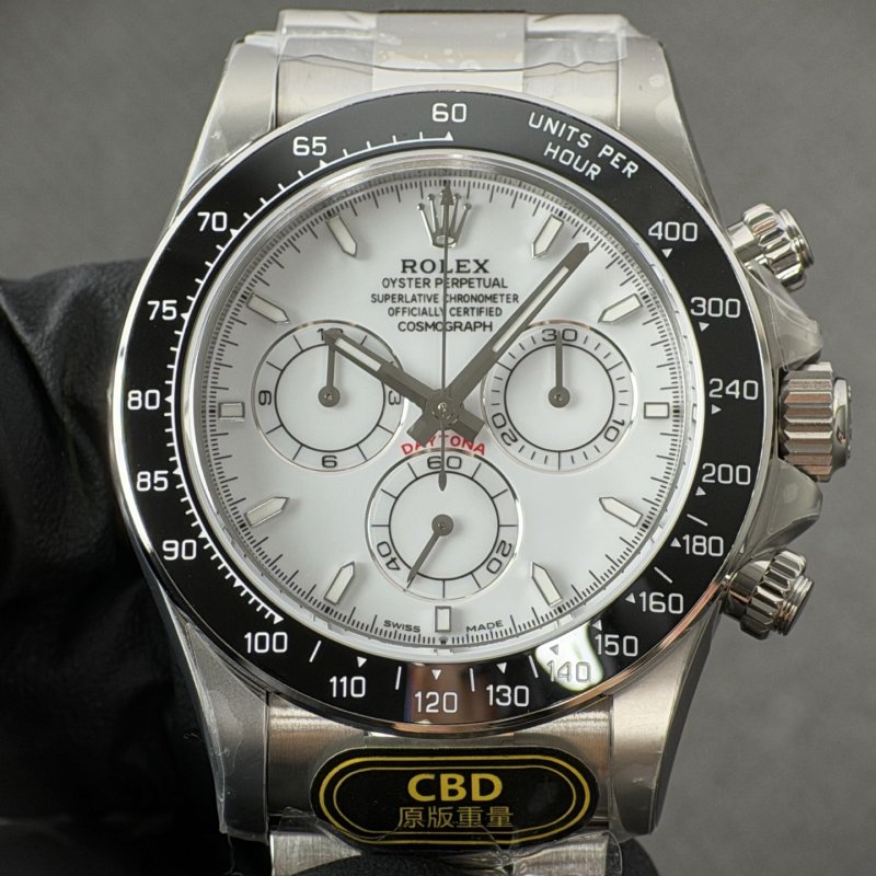 Мужские часы 40 мм Rolex Cosmograph Daytona с механизмом 4131