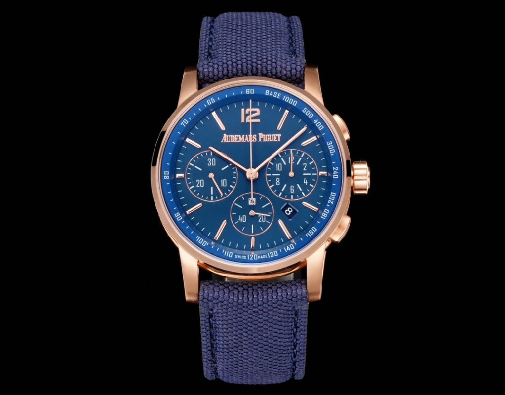 Мужские часы 41 мм Audemars Piguet CODE 11.59 Chronograph