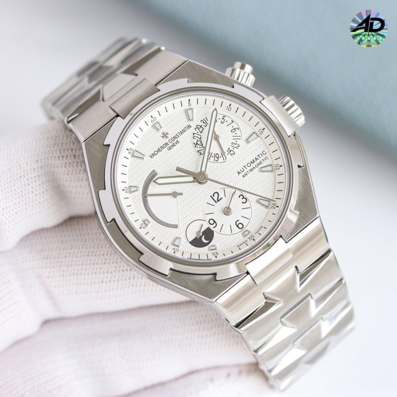 Мужские часы 42 мм Vacheron Constantin Overseas 47450 с многофункциональным механизмом