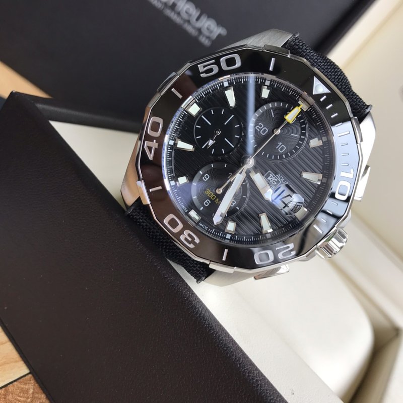 Мужские часы 43 мм TAG Heuer Aquaracer 300M Chronograph фото 6