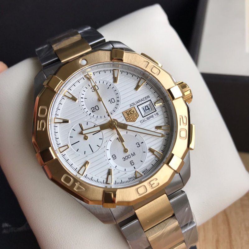 Мужские часы 43 мм TAG Heuer Aquaracer Chronograph фото 4