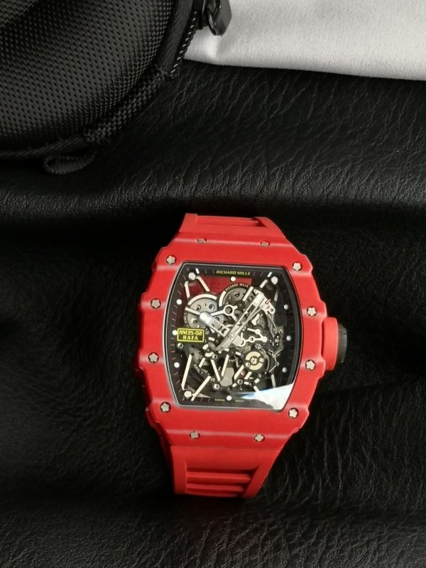 Мужские часы Richard Mille RM35-02 из композитного карбона