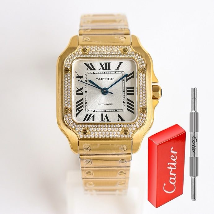 Мужские часы серии Cartier Santos 47 мм