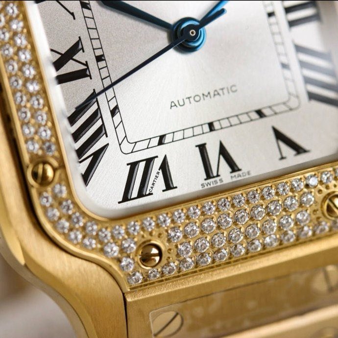 Мужские часы серии Cartier Santos 47 мм фото 2