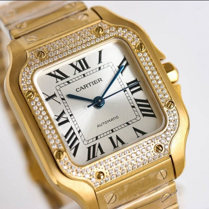 Мужские часы серии Cartier Santos 47 мм фото 4