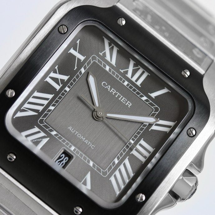 Мужские часы серии Cartier Santos 47 мм фото 5