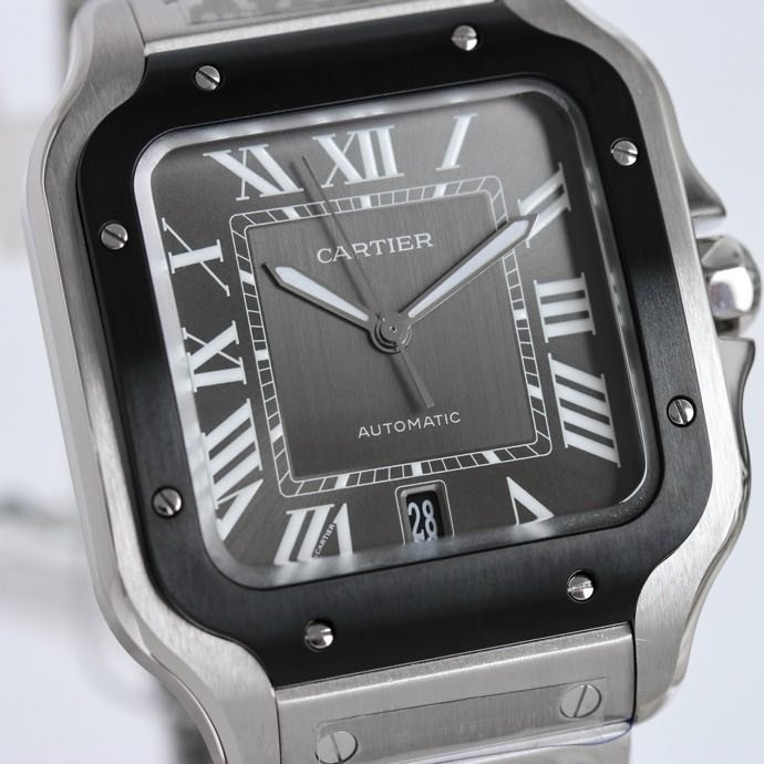 Мужские часы серии Cartier Santos 47 мм фото 8
