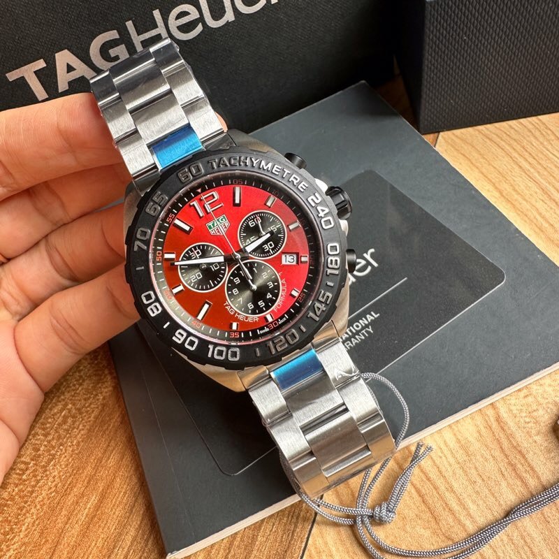 Мужские кварцевые часы 43 мм TAG Heuer Formula 1 Chronograph
