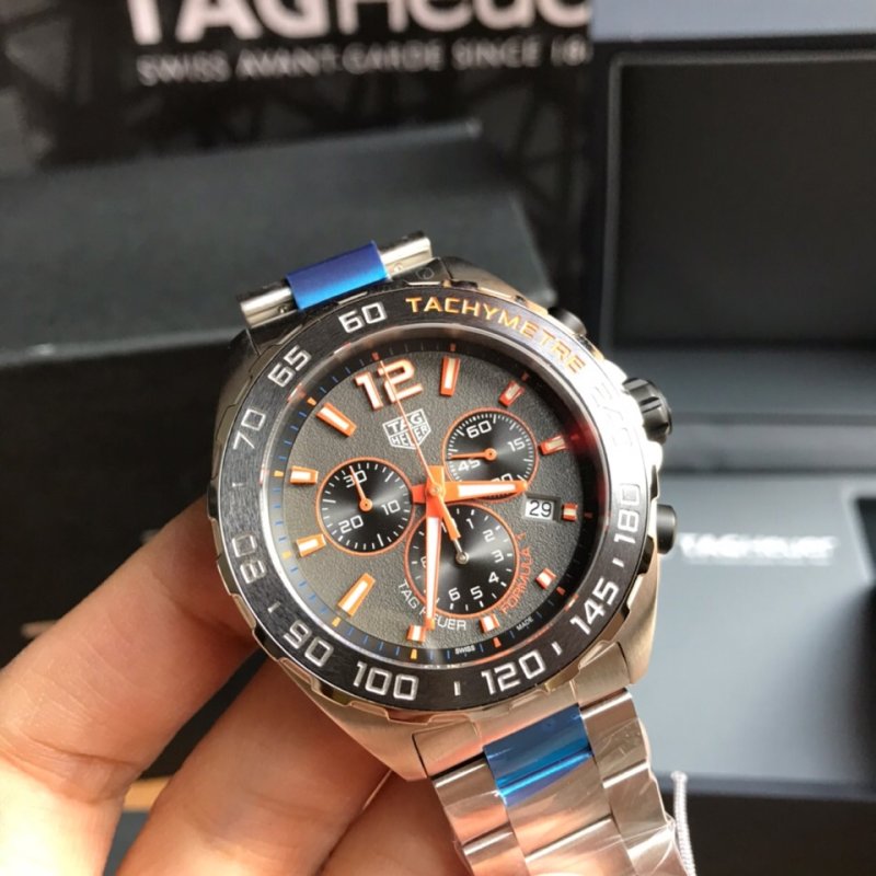 Мужские кварцевые часы 43 мм TAG Heuer Formula 1 Chronograph