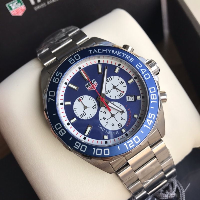 Мужские кварцевые часы 43 мм TAG Heuer Formula 1 Chronograph