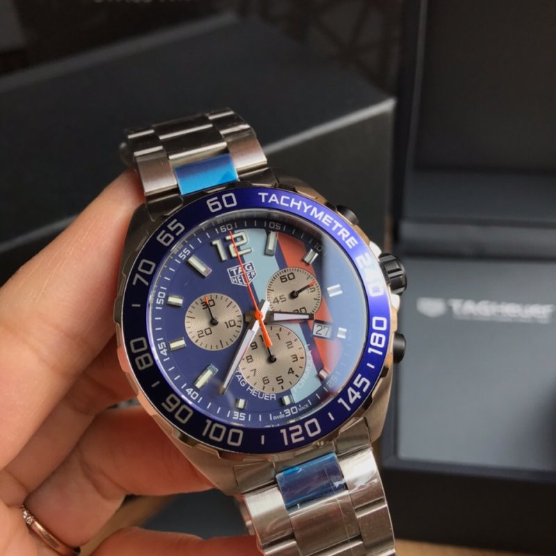 Мужские кварцевые часы 43 мм TAG Heuer Formula 1 Chronograph фото 2