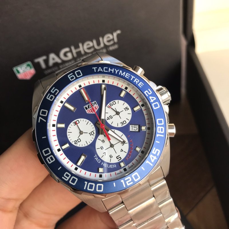 Мужские кварцевые часы 43 мм TAG Heuer Formula 1 Chronograph фото 2