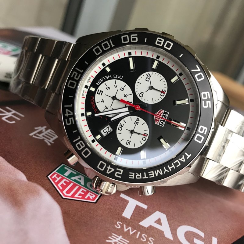 Мужские кварцевые часы 43 мм TAG Heuer Formula 1 Chronograph фото 3