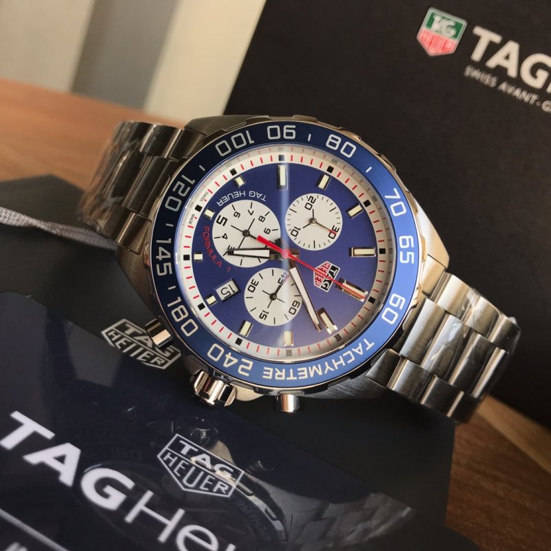 Мужские кварцевые часы 43 мм TAG Heuer Formula 1 Chronograph фото 3