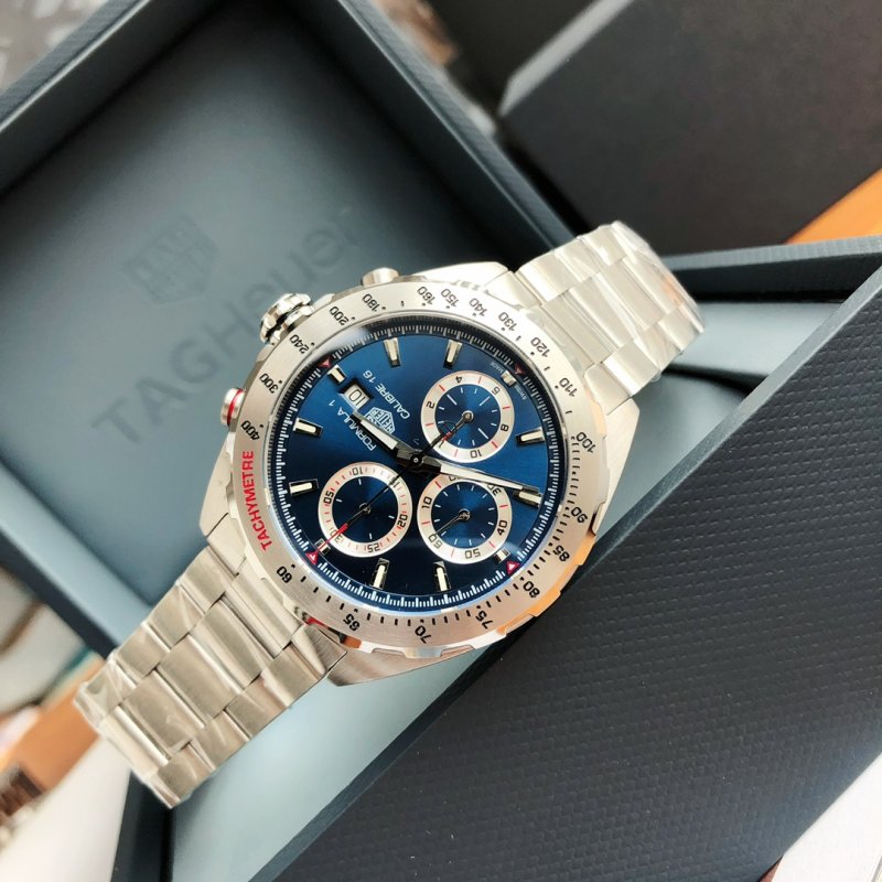 Мужские кварцевые часы 43 мм TAG Heuer Formula 1 Chronograph фото 4