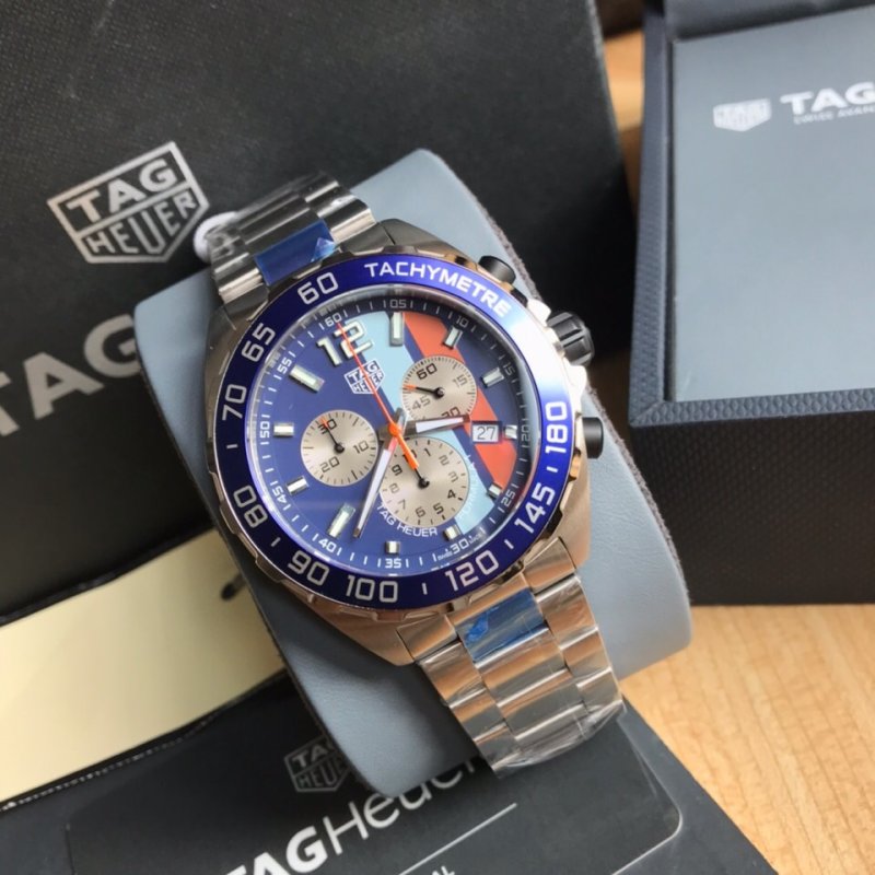 Мужские кварцевые часы 43 мм TAG Heuer Formula 1 Chronograph фото 4