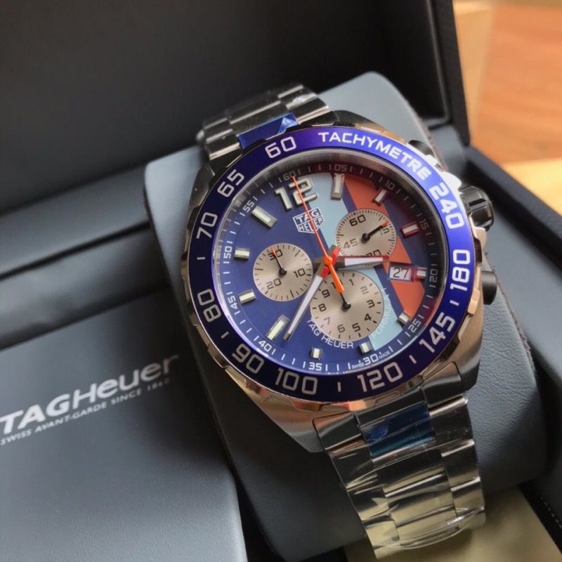 Мужские кварцевые часы 43 мм TAG Heuer Formula 1 Chronograph фото 6