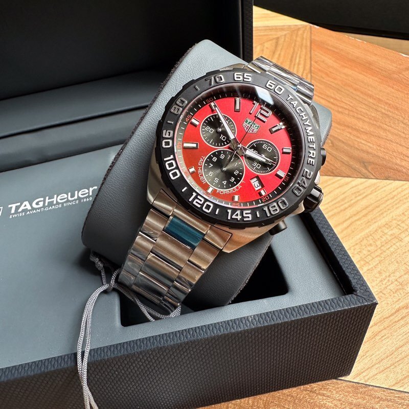 Мужские кварцевые часы 43 мм TAG Heuer Formula 1 Chronograph фото 7