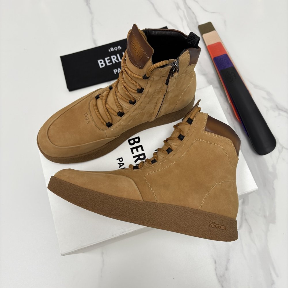 Мужские высокие походные ботинки фото 3