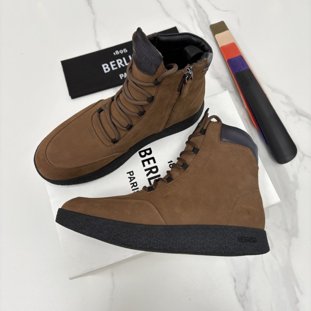 Мужские высокие походные ботинки фото 3