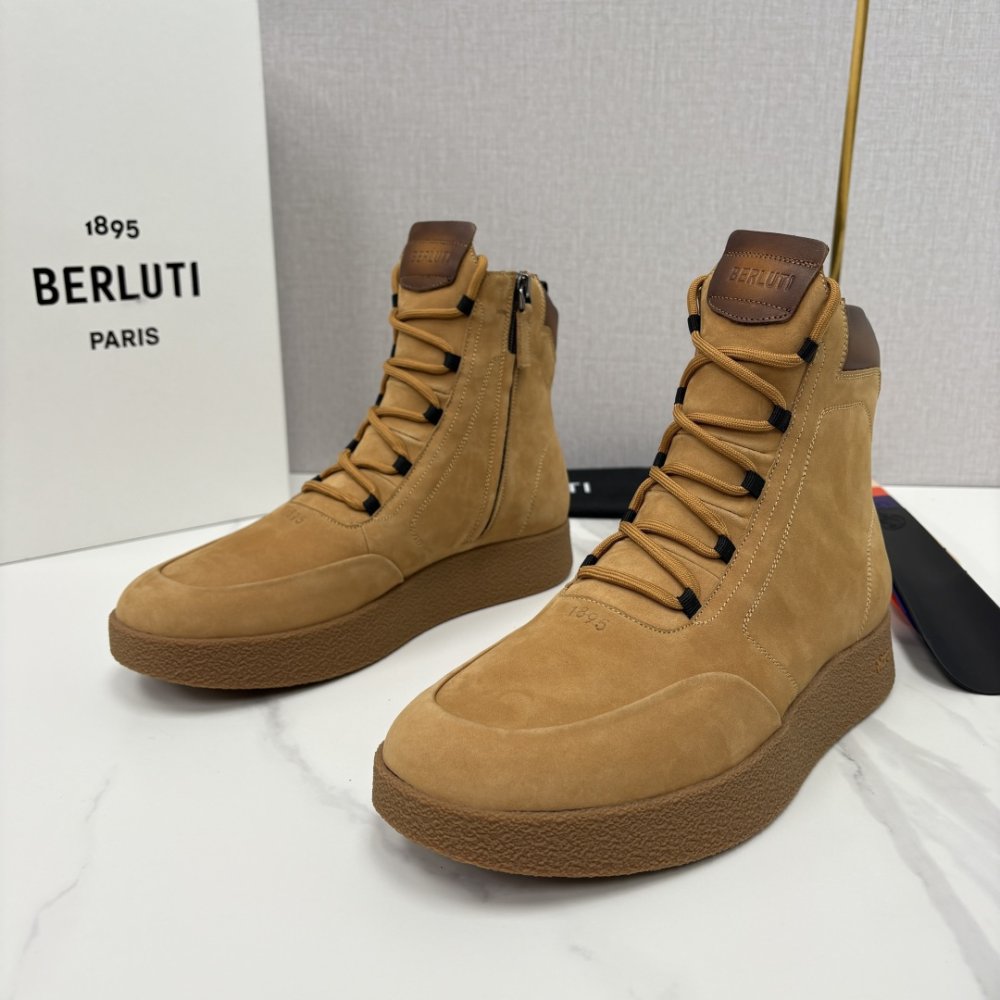 Мужские высокие походные ботинки фото 4