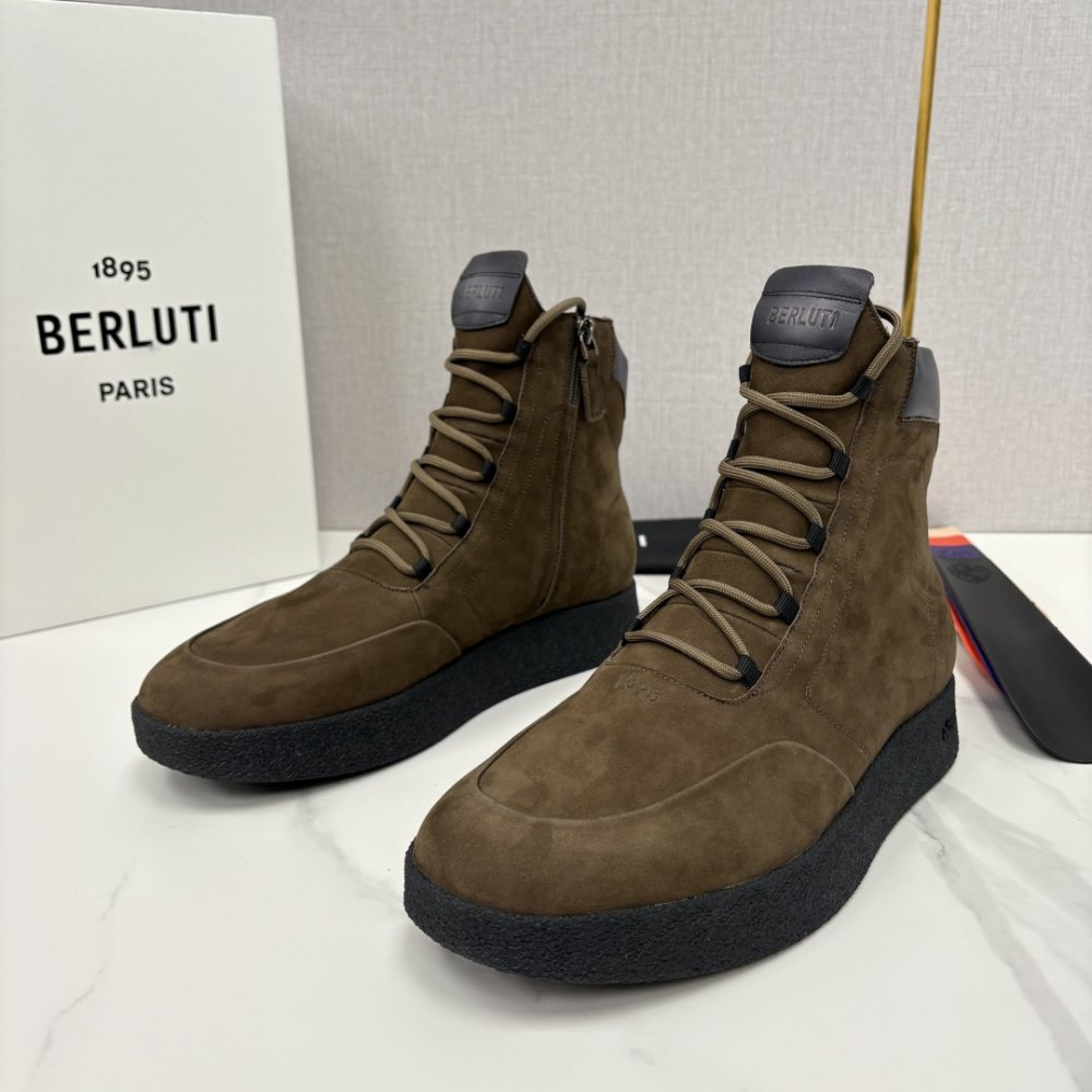 Мужские высокие походные ботинки фото 4