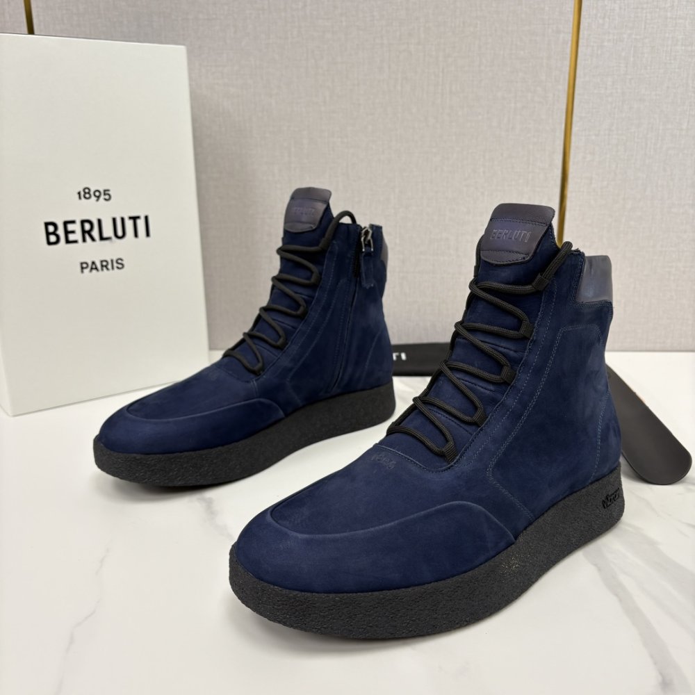 Мужские высокие походные ботинки фото 4