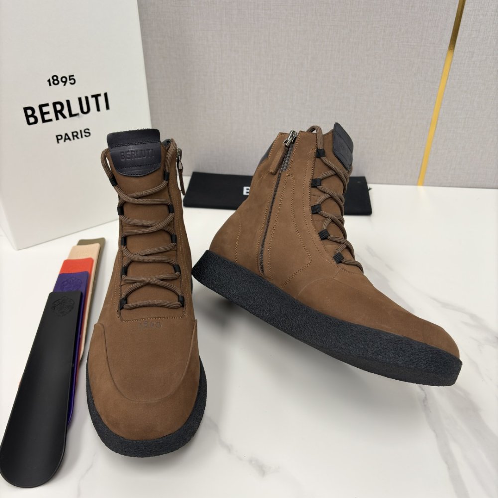 Мужские высокие походные ботинки фото 5