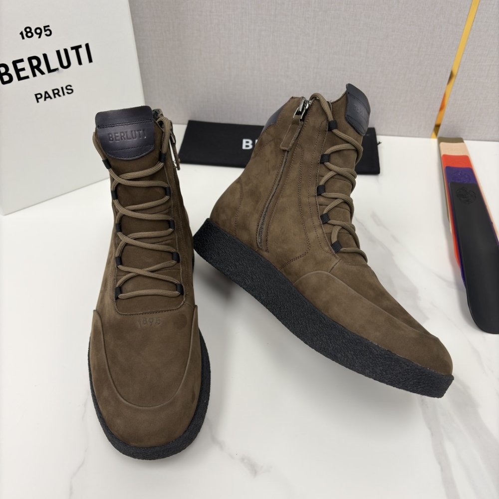 Мужские высокие походные ботинки фото 5