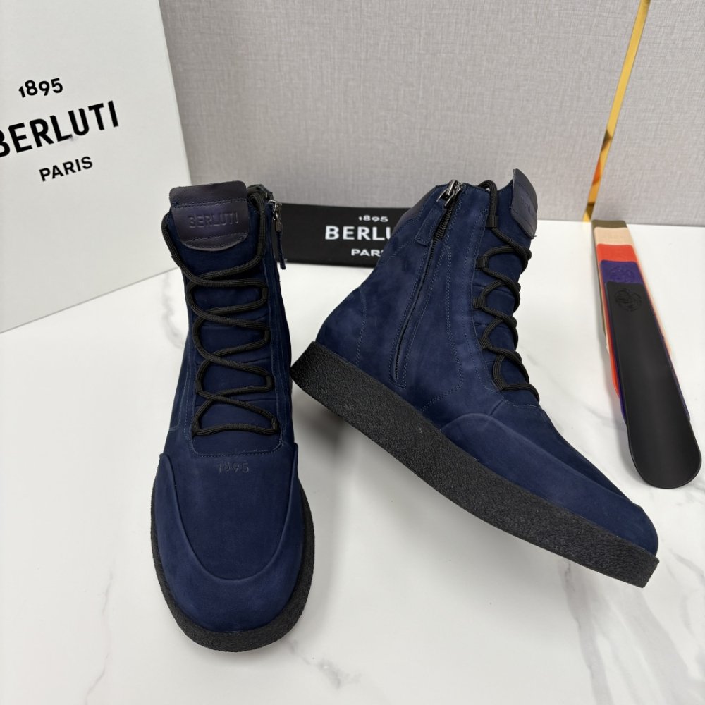 Мужские высокие походные ботинки фото 5