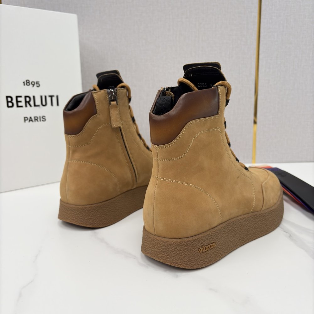 Мужские высокие походные ботинки фото 8