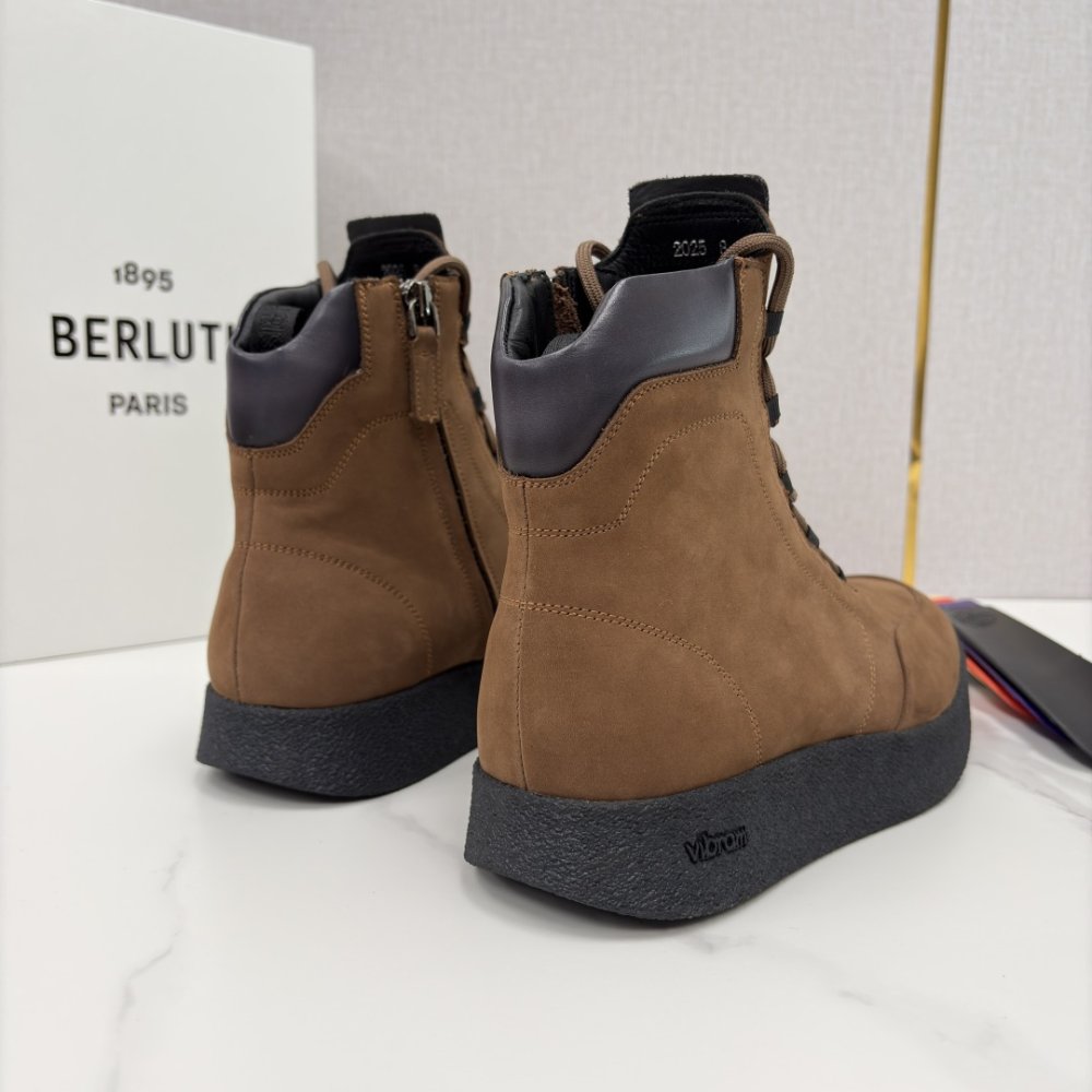 Мужские высокие походные ботинки фото 8