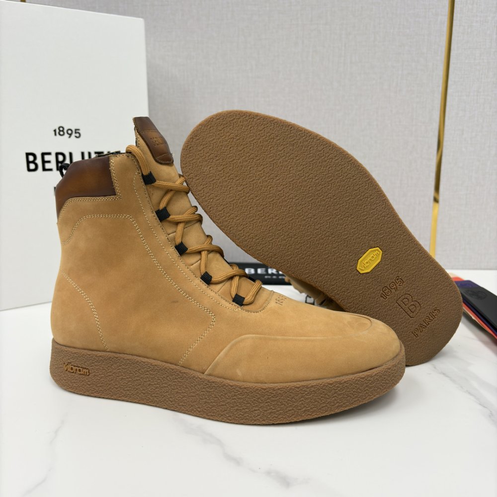 Мужские высокие походные ботинки фото 9