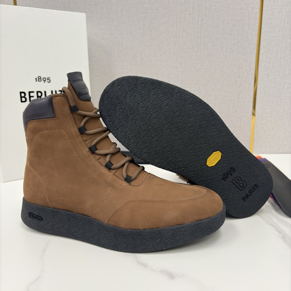 Мужские высокие походные ботинки фото 9