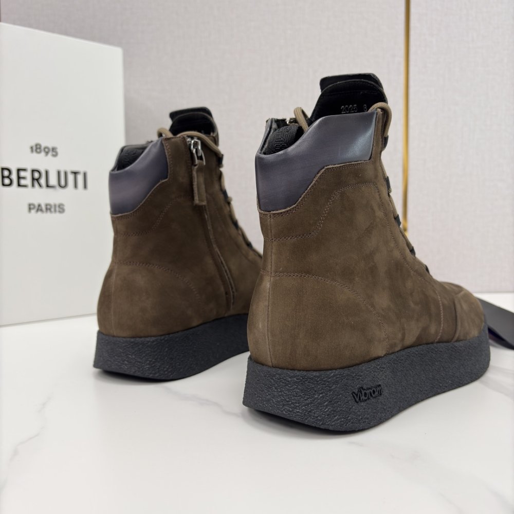 Мужские высокие походные ботинки фото 9