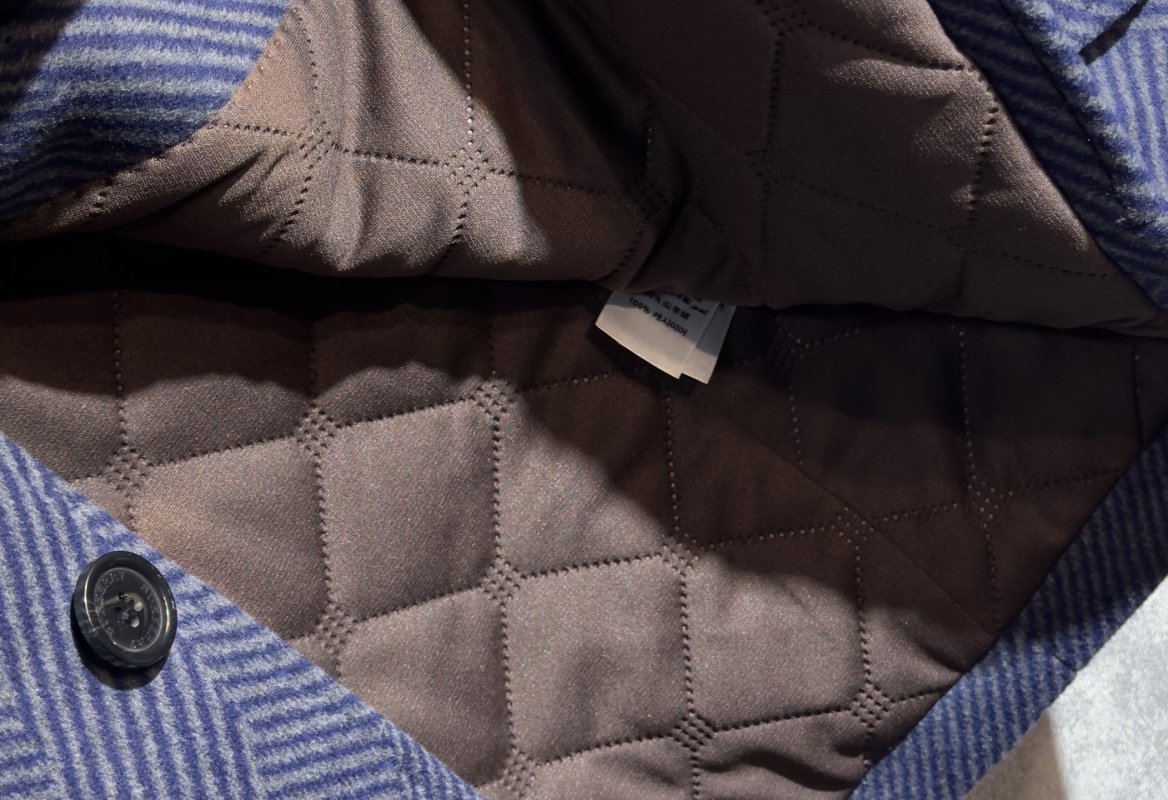 Мужское шерстяное пальто фото 5