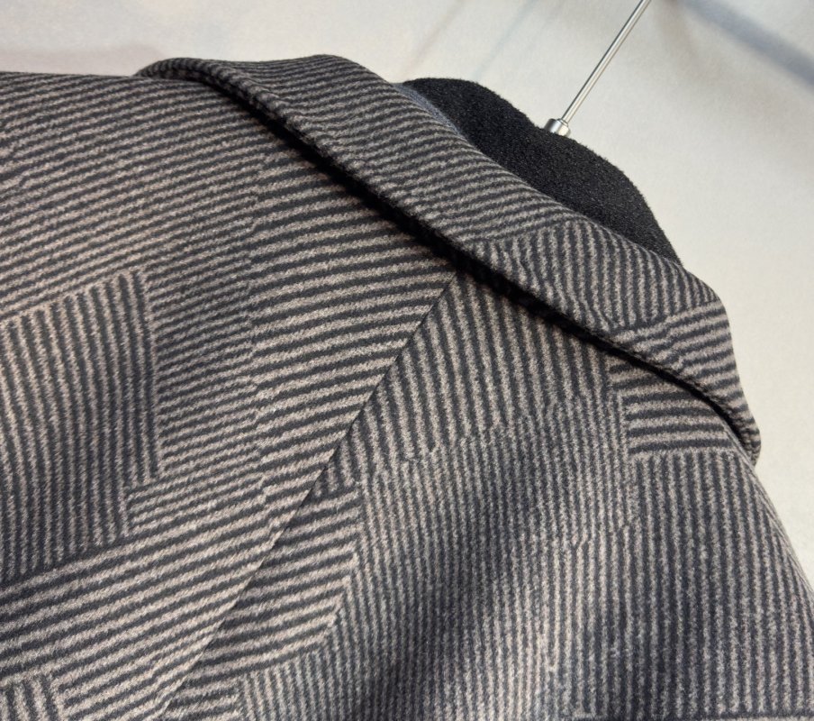 Мужское шерстяное пальто фото 8