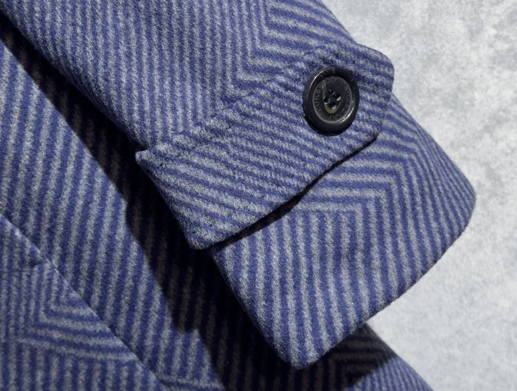 Мужское шерстяное пальто фото 9