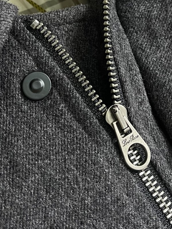 Мужское шерстяное пуховое пальто фото 5