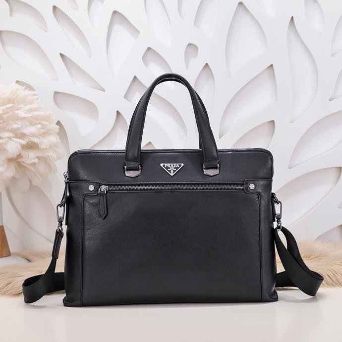 Male portfolio leather