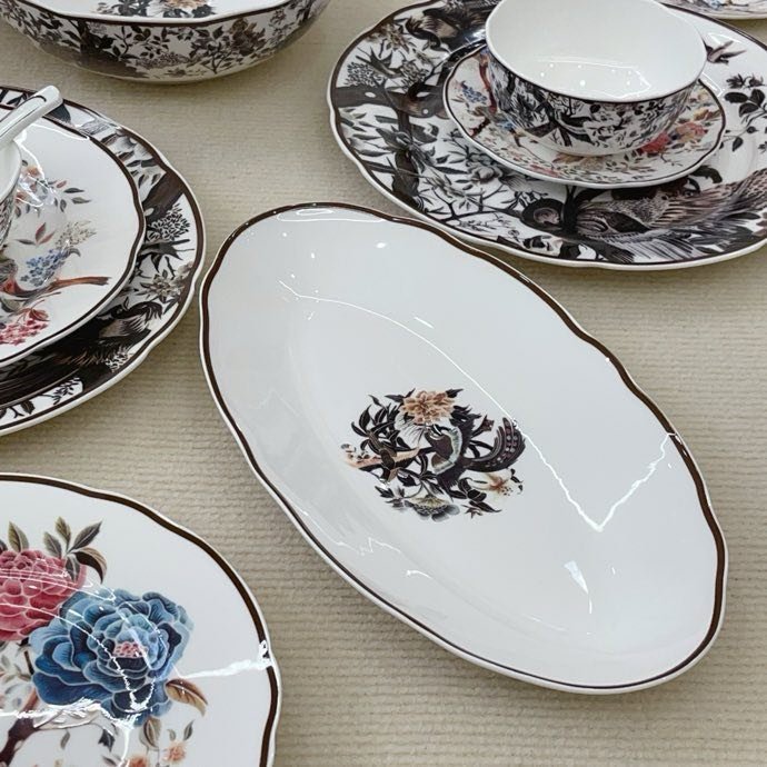 Набор посуды Dior Maison из костаного фарфора, 41 предмет фото 5