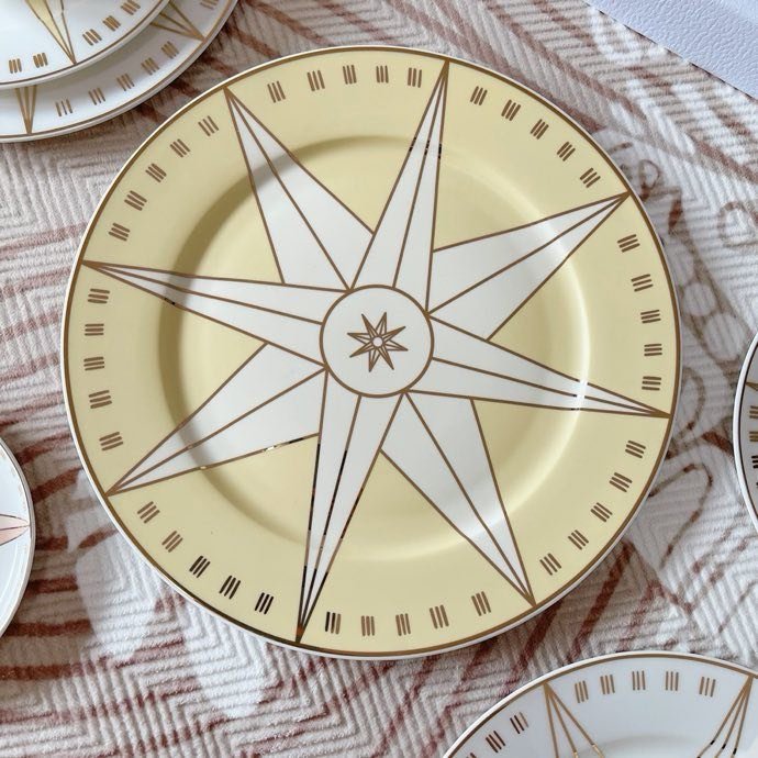 Набор посуды Dior Rose DesVents Lucky Star Collection из костаного фарфора, 41 предмет фото 2