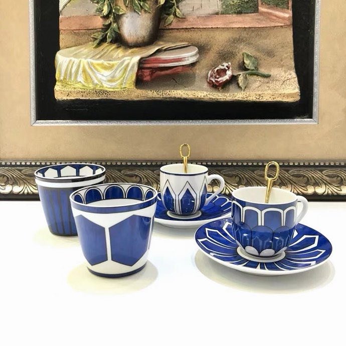 Набор посуды из костяного фарфора фото 6