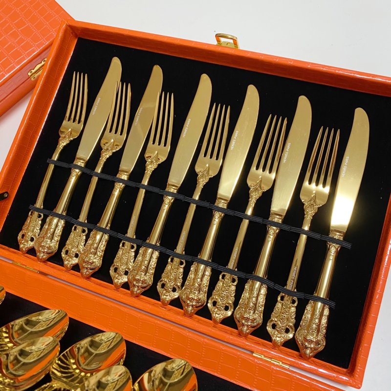 Набор столовых приборов из 24 предметов фото 2