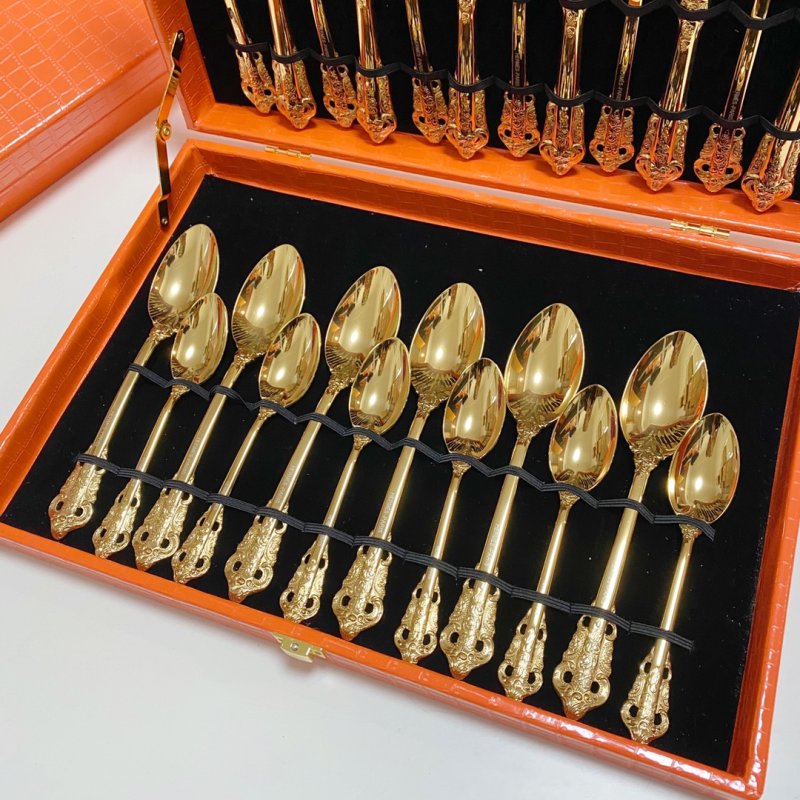 Набор столовых приборов из 24 предметов фото 3