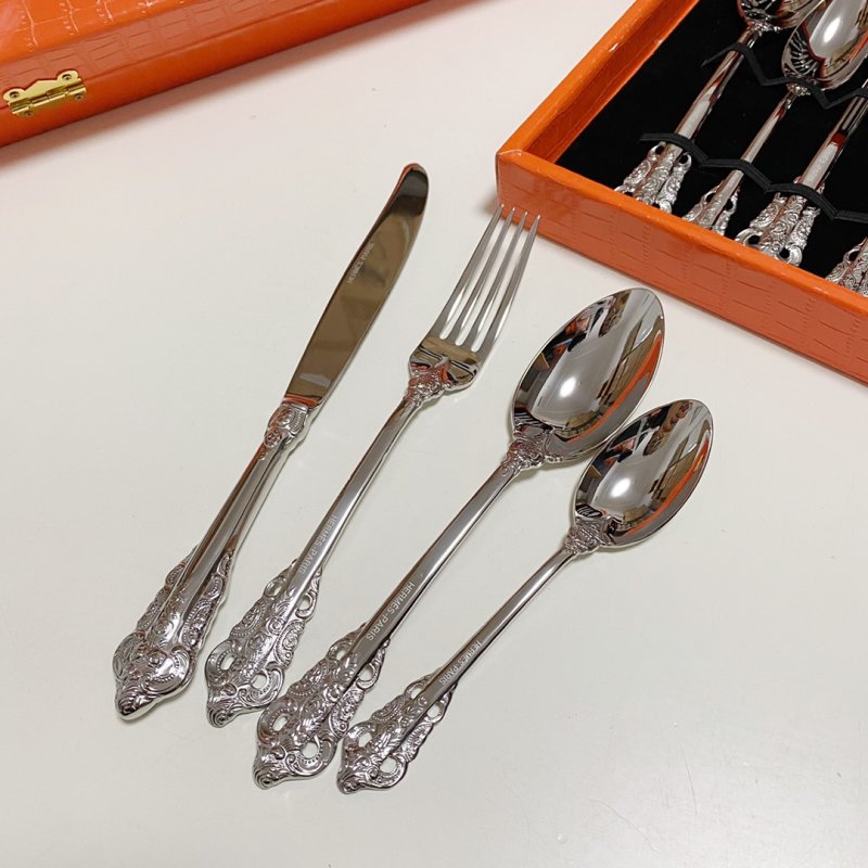 Набор столовых приборов из 24 предметов фото 6