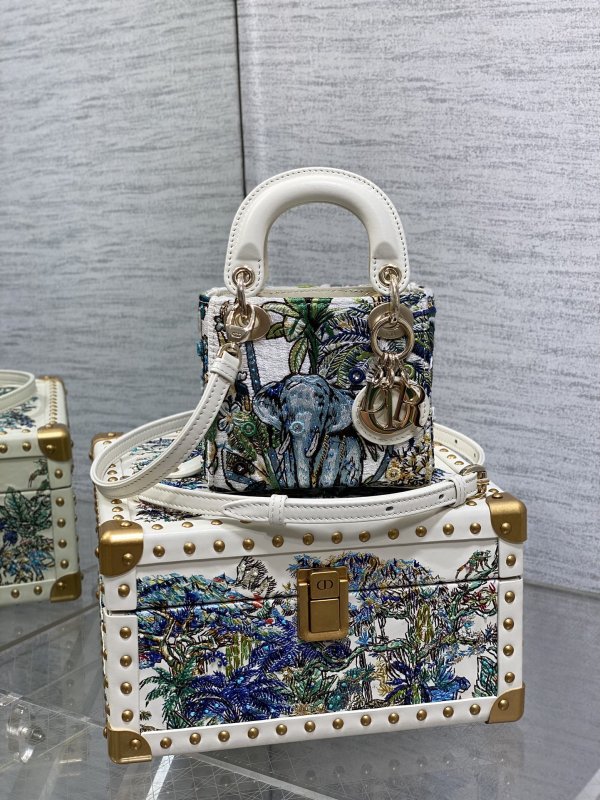 Набор сумка и сундук Lady Dior Ultra Mini Limited Edition