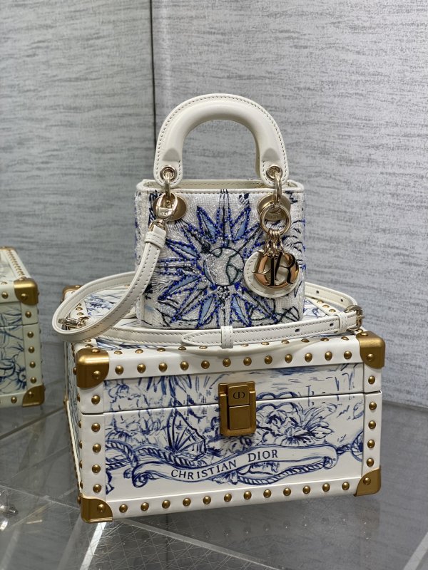 Набір сумка і скриня Lady Dior Ultra Mini Limited Edition