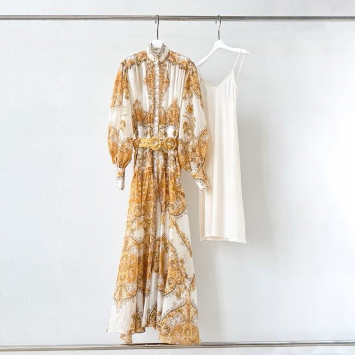 Платье шелковое